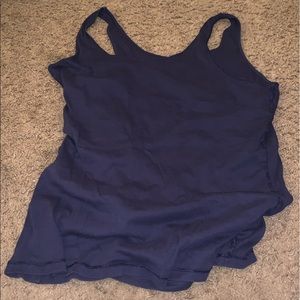 Dark Blue Faded Glory Tank Top